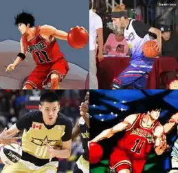 高冷男神吴亦凡变身灌篮高手相似度200
