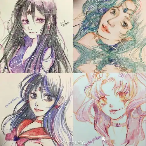 他山之石艺韩国画师笔下的小姐姐,美腻极了
