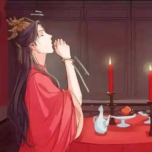 酥炸了情侣古风头像,待我长发及腰,公子娶我可好
