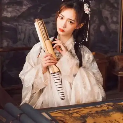 江孑唯美意境古风气质女生头像
