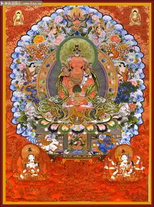 长寿佛唐卡画下载
