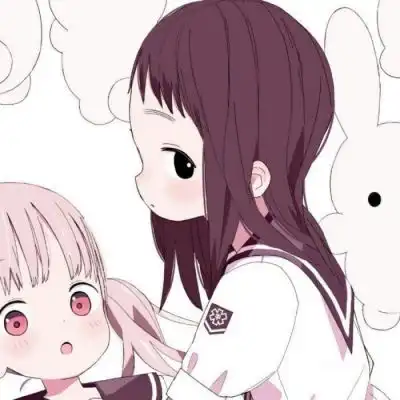 奶酪闺蜜二次元动漫女生头像
