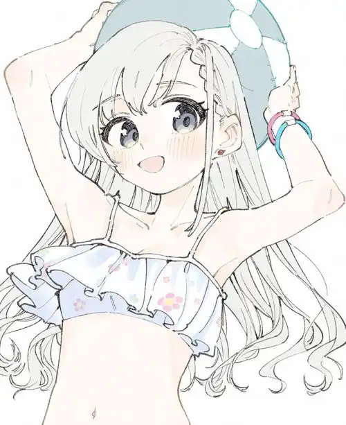 线稿参考又一位漫画大佬漫画少女线稿临摹素材
