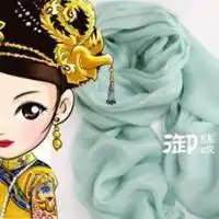 动漫薄荷绿头像女生微信头像图片大全
