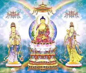 药师如来佛与释迦牟尼佛
