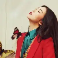 qq头像带字的女生眼镜女孩,框框眼镜幸福唯美的小清新qq女生头像
