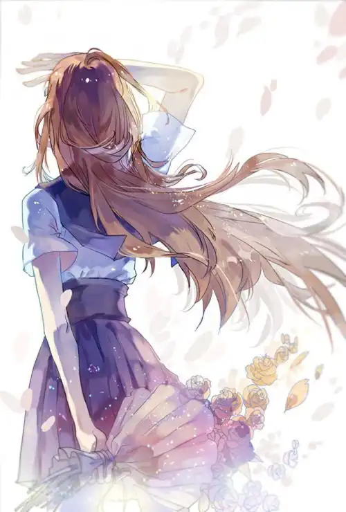 你带着微笑而来,轻轻许我沧海桑田
