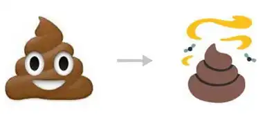 当安卓emoji遇上苹果emoji傻傻分不清楚
