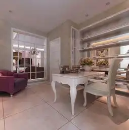 北京城建红木林二居室,北京城建红木林欧美风情108平米二居室装修设计图片样板间实景图搜房网装修设计网
