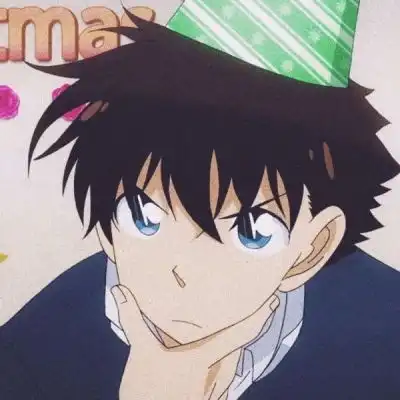 江孑怪盗基德帅气动漫男生头像
