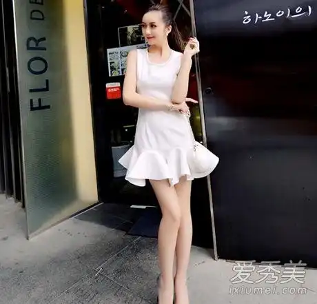 如何搭配鱼尾裙鱼尾裙搭配鞋子图片欣赏
