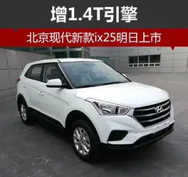 北京现代新款ix25明日上市增1.4t引擎
