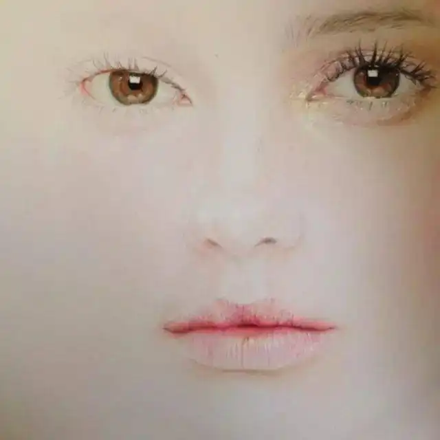 彩铅画高冷美女,太迷人了
