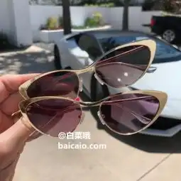 澳洲专业太阳镜品牌,quayaustraliaalissaviolet联名款bo女士猫眼太阳镜prime会员免费直邮含税到手222元亚马逊海外购优惠白菜哦
