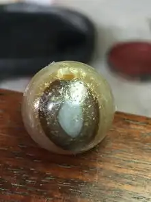 猫眼睛玛瑙珠1.95厘米
