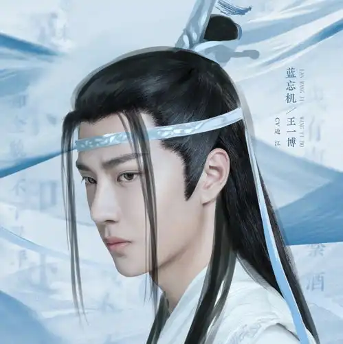 大家看看一位粉丝给蓝忘机弄的不同的造型
