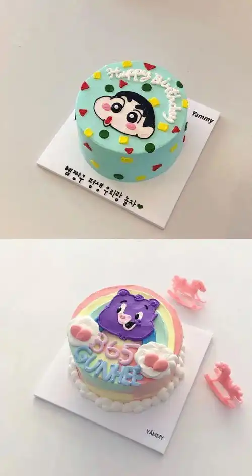 超韩系的ins风蛋糕
