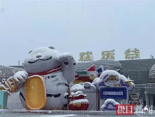 一二三四五,踏雪寻萌虎
