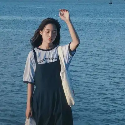 蓝色系女头温柔是世间的宝女生头像我要个性网
