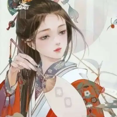 动漫古风女头古风漫画图女生头像
