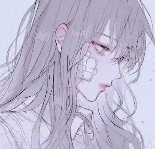 看着就心疼的丧丧动漫头像
