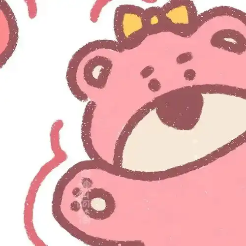 憨憨可爱的情侣头像
