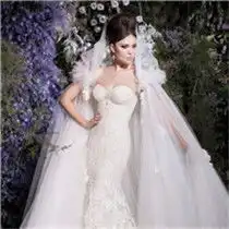 穿白色婚纱的女生头像2018流行的西式婚纱照风格
