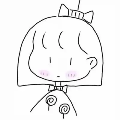 简笔画人物头像女简笔画头像女生可爱萌
