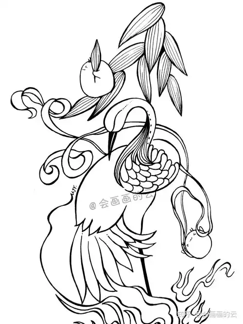 创意简笔画教程,详细步骤图教你如何用2支笔画画
