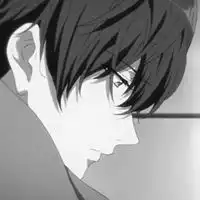 qq头像黑白漫画
