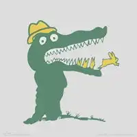 鳄鱼头像图片卡通小鳄鱼头像微信头像图片大全
