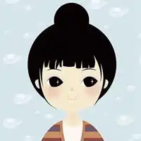丸子头卡通小可爱头像女生微信头像图片大全

