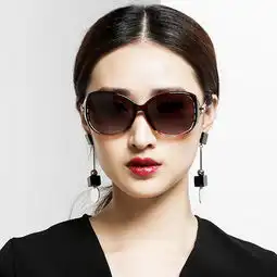 艾可娃女士偏光太阳镜优雅墨镜防紫外线眼镜紫框渐进紫片蜜芽,中国领先的进口母婴限时特卖商城
