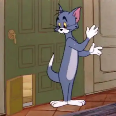 汤姆头像经典可爱汤姆猫高清微信头像图片
