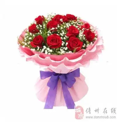 白马井情人节玫瑰花,手捧花预订
