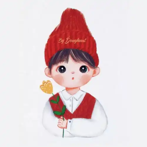 2021年新年情侣头像丨插画情头
