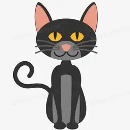 卡通猫咪手绘可爱动物小猫png图片素材下载动物png熊猫办公
