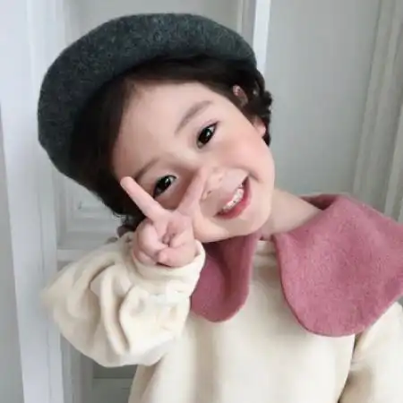 女生萌娃头像,女生萌娃头像可爱高清小女孩
