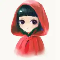 小红帽q版图片新版卡通可爱小红帽q版萌图
