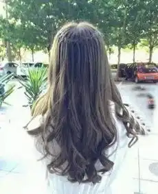 韩式中长发发型图片多款女生韩式发型推荐
