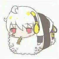 呆萌寿司卡通男生头像寿司搞笑萌男生头像
