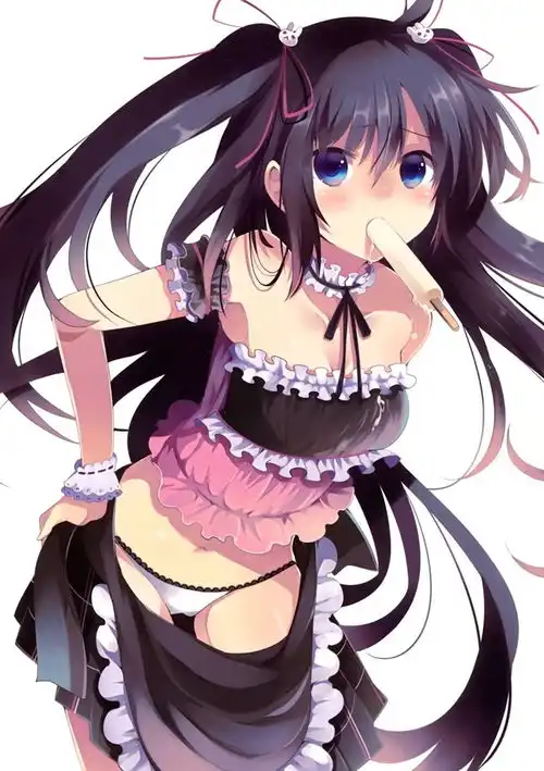 小露纤腰与翘臀,二次元性感露脐装美少女图集
