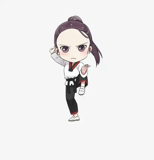 跆拳道女生素材图片免费下载高清png千库网图片编号8595201
