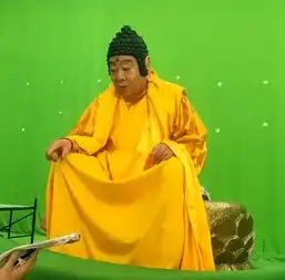 80岁朱龙广再扮如来佛祖,宝相庄严风采不输86西游记
