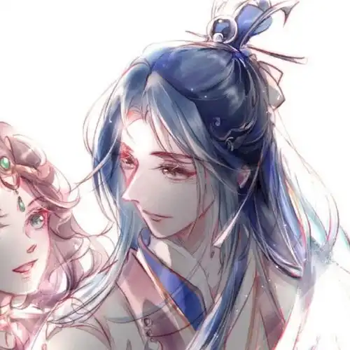 古风动漫情侣头像初识你名,久居我心,覆水难收
