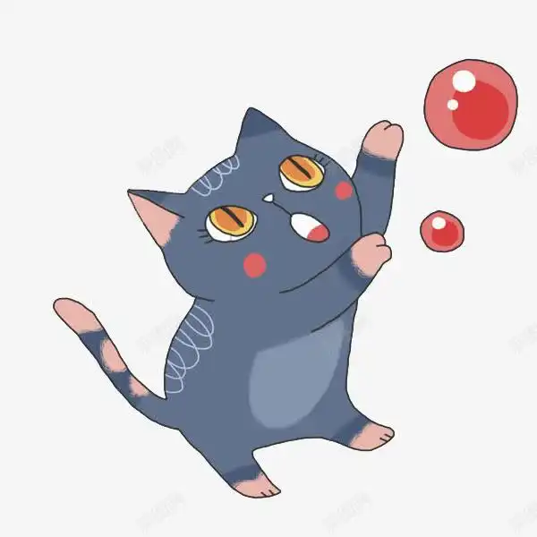 可爱的猫咪设计图片免费下载页面网页平面电商创意素材手绘猫咪素材
