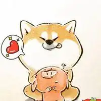 二次元小奶狗头像微信头像图片大全
