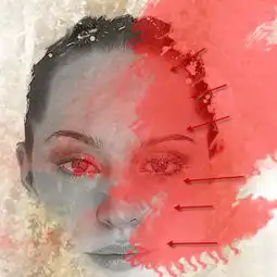 ps图片合成魔幻效果的创意人像脸谱
