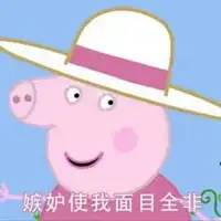 小猪佩奇一家头像可爱小猪佩琪带字一家人头像
