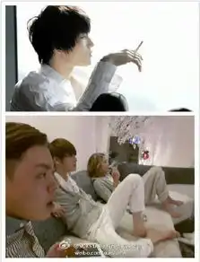 韩国帅欧巴抽烟造型秀赵寅成风情万种池昌旭李钟硕妖媚
